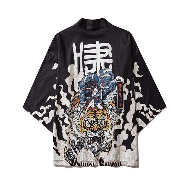 Kanji Tiger Kimono