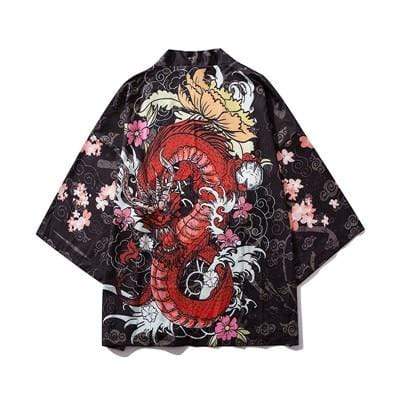 Red Dragon Kimono