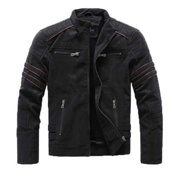 Classic Biker Leather Jacket