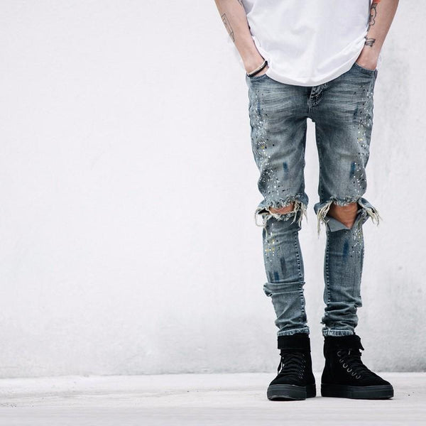 Distressed Painter Jeans