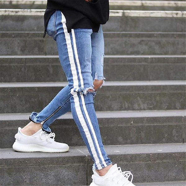 Side Stripe Jeans