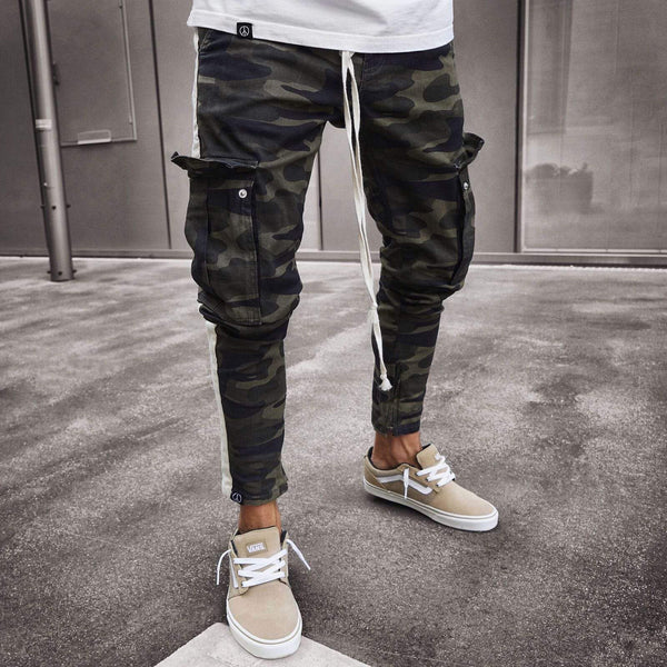 Side Stripe Slim Joggers