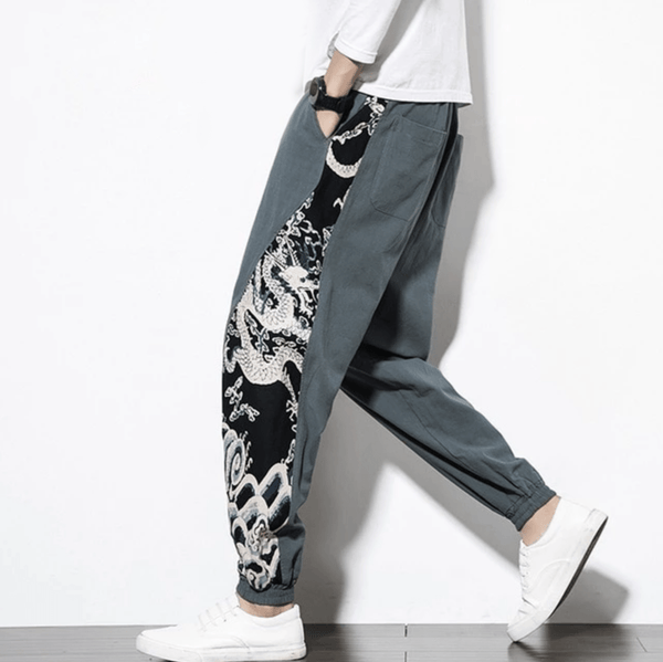 Subarashi Linen Harem Pants