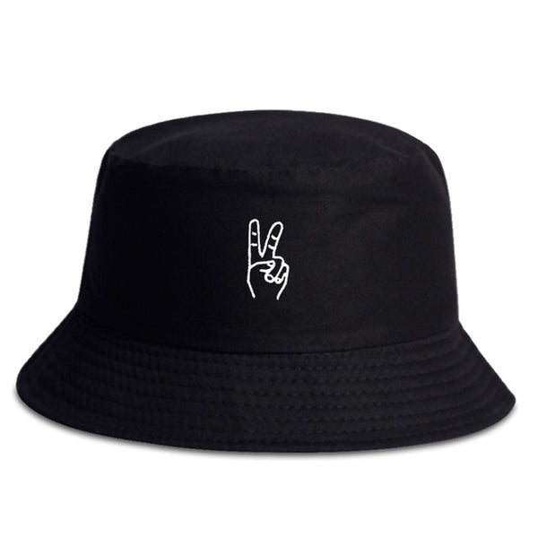 PEACE BUCKET HAT