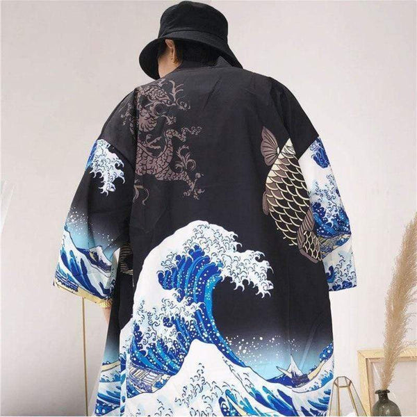 Waves Kimono