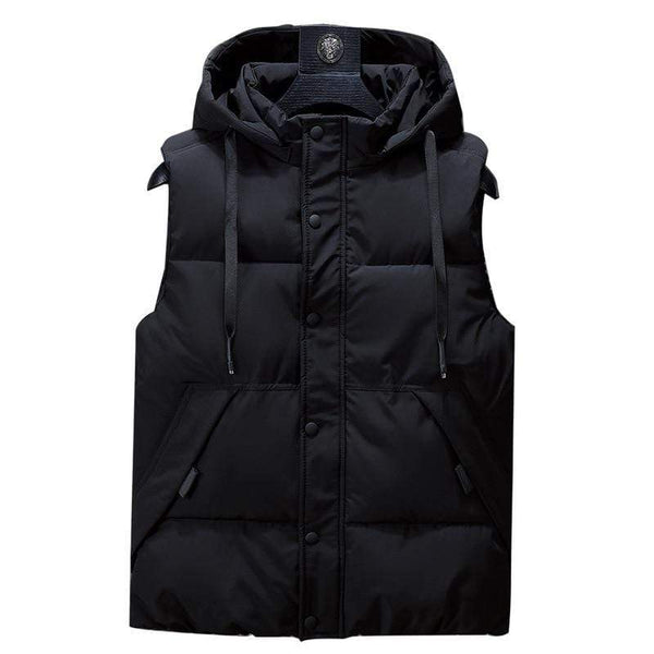 Hooded Casual Winter Vest