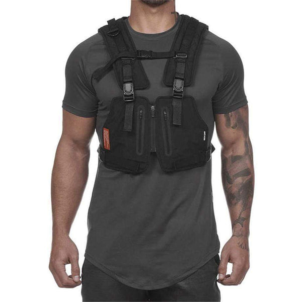 Striped Tactical Vest